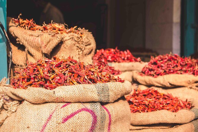 3-hour Old Delhi Heritage Walking tour with Rickshaw Ride - Khari Baoli spice market: cycle rickshaw and Ayurveda talk