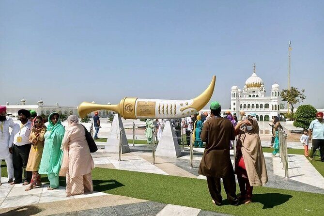 Amritsar Tour with A SIKH (Full Day All Inclusive) - The War Memorial sword: a quick look on the way