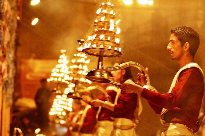 Complete tour of varanasi with official guide - Morning Ganga boat ride and old-city walking route