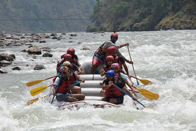 Day Rafting in Rishikesh - 26km - On the Raft: 10 Rapids, Class III Sections, and Real Coaching