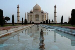 Day Trip to Mathura, Vrindavan with The Taj Mahal, Agra from Delhi - Prem Mandir’s 54-acre scale: walking the wide circumlocution path