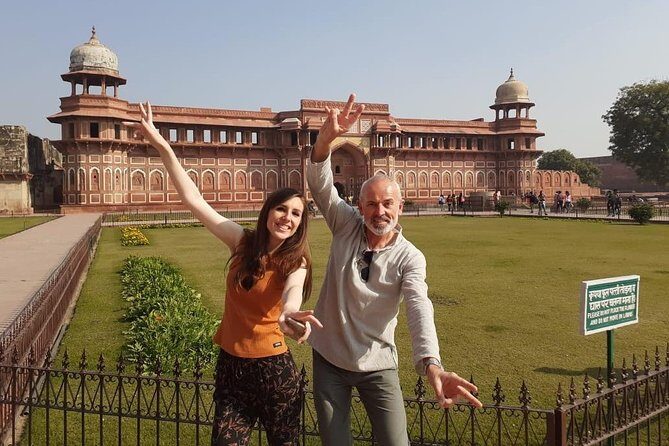 Delhi : Sunrise Taj Mahal & Elephant conservation - All Inclusive - Agra Fort: More Than Another Big Wall of Stone