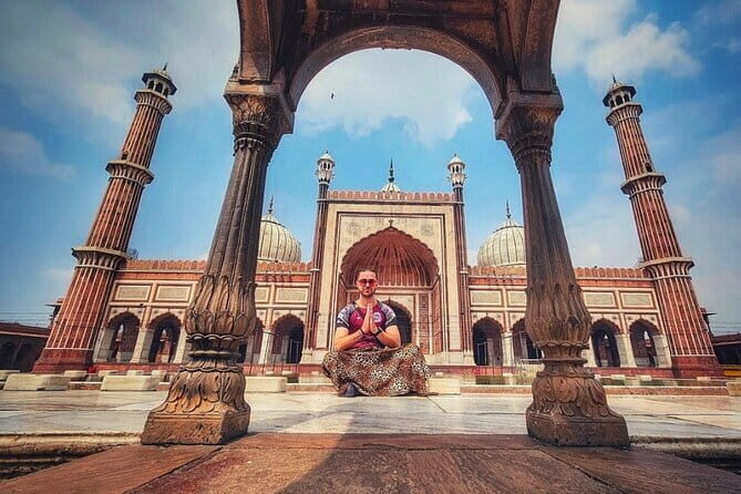 From Delhi: Taj Mahal and Agra City Tour by Car - All Inclusive - Mehtab Bagh sunset views: a second way to see the Taj