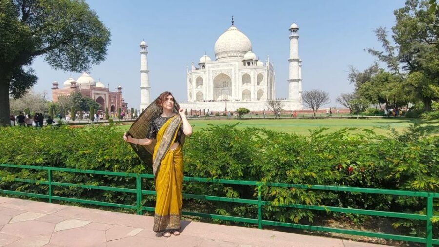 From Delhi: Taj Mahal and Agra Day Tour by Super-fast Train - Agra Fort: the view you’re meant to compare