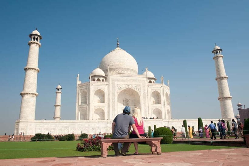 From Delhi: Taj Mahal Sunrise, Agra Fort & Baby Taj Day Tour - Entering the Taj Mahal at first light: guided details and skip-the-line payoff