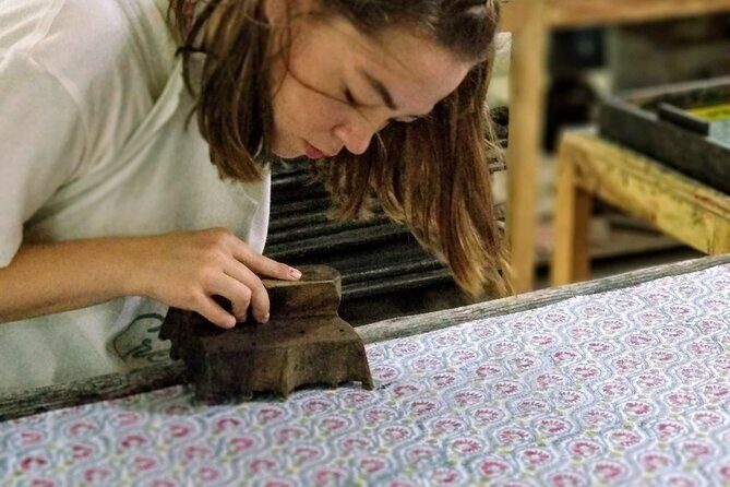 Hands-on Block Printing Workshop - Jaipur block printing at Creatis: what the experience feels like