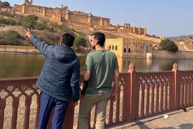 Jaipur Full-Day Private Tour By Car, Guide & Skip-the-Line Entry - Amber Fort in Amer: Big Views, Better Storytelling
