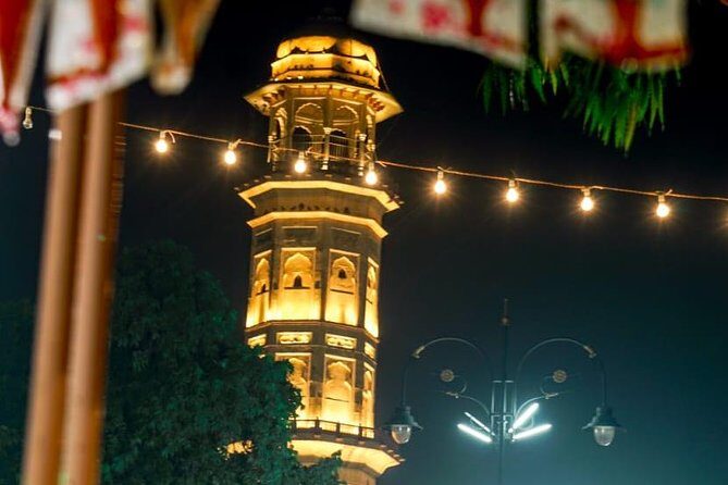 Jaipur Heritage Evening Walk - The Twilight Magic of Pink City - Kishanpole Bazar Road and Tripolia Gate: temple lights and market culture at dusk