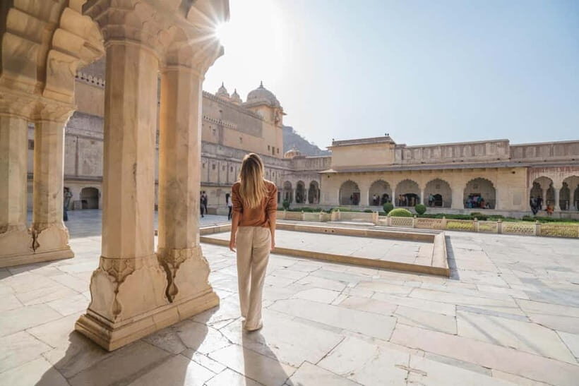 Jaipur: Jaipur & Amber Fort Full or Half-Day Guided Tour - Full-day route: Amer Fort plus the full set of Jaipur icons