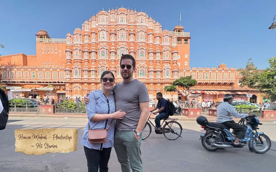 Jaipur: Private Full-Day Guided City Tour - Hawa Mahal: lattice views and a quick history lesson at street level