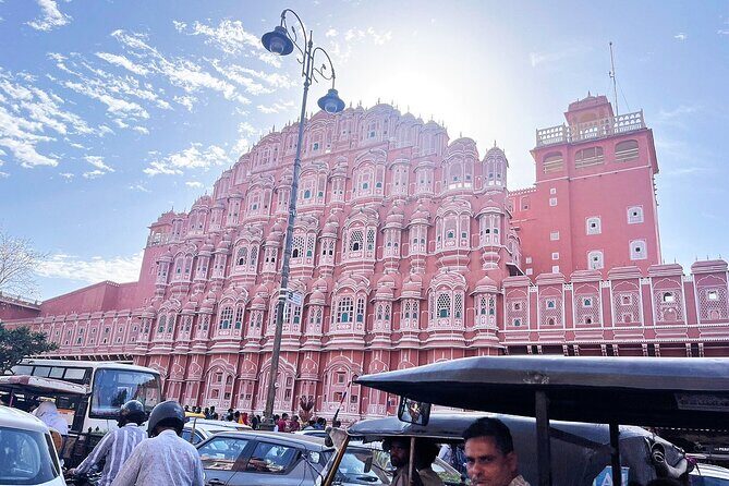 Jaipur Tuk Tuk Sightseeing Tour with Monkey Temple Sunset View - Jantar Mantar with Jai Singh II: science you can see