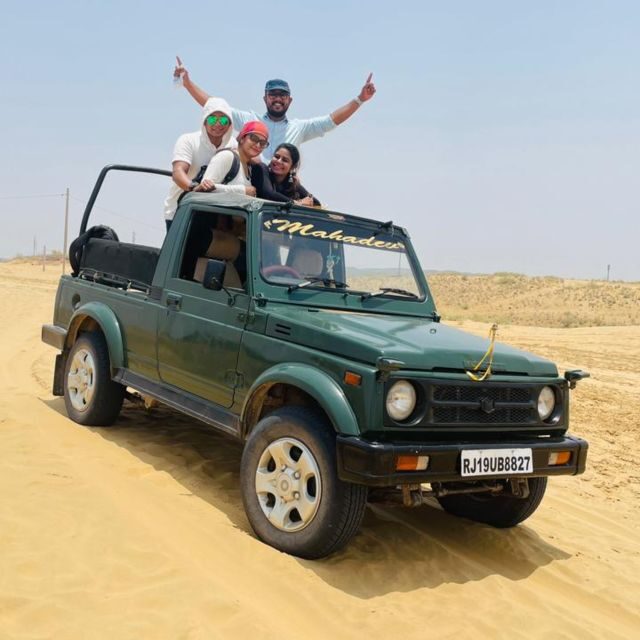 Jodhpur: Desert Camel and Jeep Safari with Traditional Food - Transport Quality and Group Style: Private Feels Easier