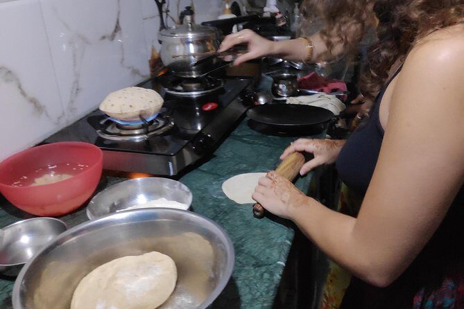 Jodhpur Private Cooking Class With Family - Your Menu: chai, roasted papadam, Jeera rice, two veg curries, roti, dessert