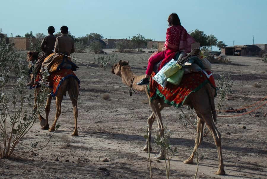 Nomadic Non-Touristic Overnight Camel & Desert Safari Tour - Sunset tea and snacks on the dunes: when the desert gets quiet