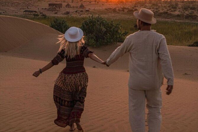 Nomadic Non-Touristic Overnight Camel & Desert Safari Tour - Getting from Jaisalmer out to the dunes: oasis, fort, and why it’s not just driving