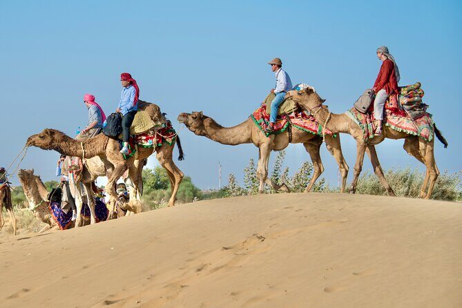 Overnight Camel Safari - Sleeping under the Stars - The 1:30 PM Departure: Jeep Transfer, Khaba Fort, and Oasis Time
