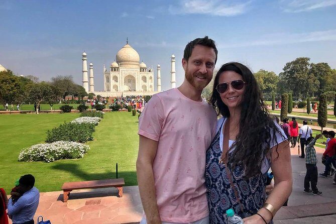 Private Day Trip to Taj Mahal & Agra Fort from Delhi - Mehtab Bagh: watching Taj Mahal from across the Yamuna
