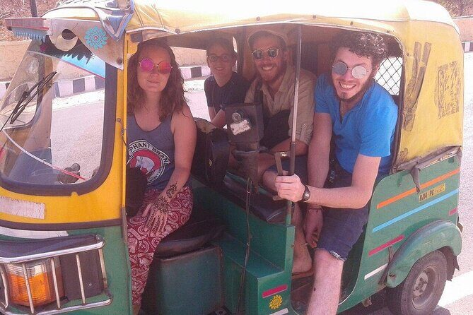 Private Full Day Jaipur Sightseeing Tour By Tuk Tuk - Amer (Amber Fort): The Fort-and-Views Anchor of the Day