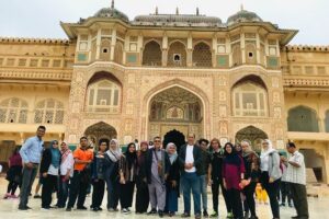 Private Jaipur(Pink City) Day Trip From Delhi By Car - Amer Fort: the red sandstone fort stop that actually anchors the day