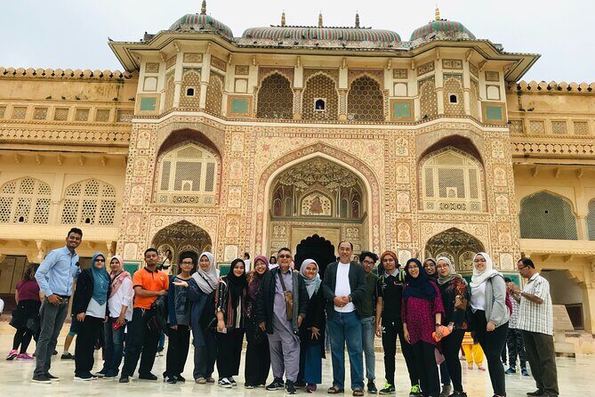 Private Jaipur(Pink City) Day Trip From Delhi By Car - Amer Fort: the red sandstone fort stop that actually anchors the day