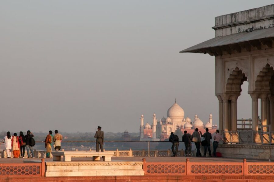 Same Day Taj Mahal, Agra Fort & Baby Taj Tour from Jaipur - Baby Taj (Itmad-ud-Daulah Tomb): detailed marble with a calmer pace