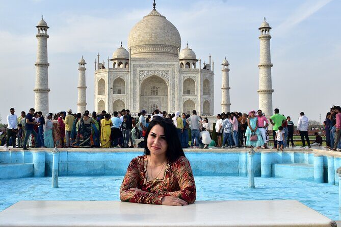 Taj Mahal, Agra Fort & Baby Taj Tour from Delhi By Car–Fast Entry - Taj Mahal stop: up to 3 hours and how to use it well