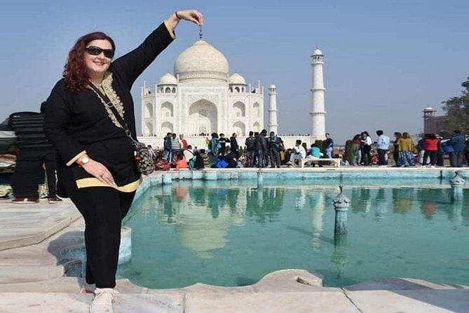 Taj Mahal Day Trip From Delhi By Superfast Train With 5* Meal - 06:30 pickup and the Delhi-to-Agra route that keeps things simple