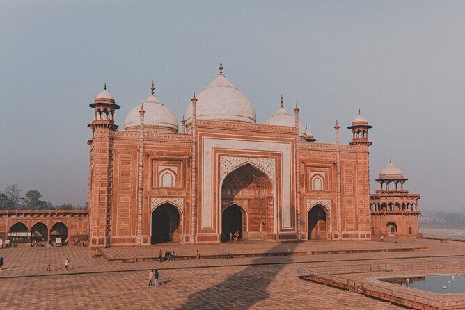 Taj Mahal Tour By Express Train from Delhi - Agra arrives: meeting your guide outside the coach
