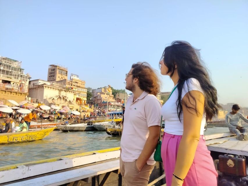 Varanasi : Full Day City Highlights Day Tour & Ganges Cruise - Assi Ghat Stops and the “In-Between” Ghats Feeling