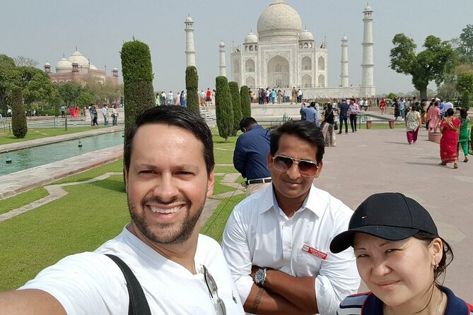 Taj Mahal & Agra Fort Car Tour from Delhi with 5</em> Meals – Guides, drivers, and the value of a calm, well-timed day’ /><br />
What really pops across the praise for this tour style is not just that monuments are beautiful. It’s how the day runs.</p>
<p><p>On the ground, you’re usually dealing with two key people: the driver and the guide. Driver comments often focus on safe, efficient driving and punctual pickup—names that show up in the praise include Abishik, Pawan, and Sonu. For a long day with early departures, safe driving is not a small detail. It’s what lets you arrive relaxed enough to enjoy the first sight.</p>
</p>
<p><p>Guides are repeatedly described as strong at explaining what you’re seeing and helping with photos. Names in the guide praise include Kamran (often paired with Balram as driver), Rashid, Rashit, Shaan, Owais, Naresh, Shuaib, Amir, Zuber, and Suhaib. Even when guide personalities vary, the service goal stays consistent: give you context, keep you moving, and don’t rush your questions.</p>
</p>
<p><p>One thing that matters for you if you’re traveling solo: the tour format is private and stays focused on your group. That tends to make you feel more secure and less exposed to chaotic logistics. The data doesn’t promise specific safety guarantees, but it does clearly state private transfer, private guide, and that only your group participates.</p>
</p>
<h2 id="price-and-value-what-33-75-actually-buys-you">Price and value: what $33.75 actually buys you</h2>
<p>At $33.75 per person, this looks like a budget-friendly way to cover three major monuments plus transport. The catch is that value depends on which option you choose.</p>
<p><p>The tour includes pickup and drop-off, a private live guide, and the private A/C car with parking, tolls, fuel, and taxes. It also states that monument tickets and the 5-star meal are included only if you select the tickets included / meal included options.</p>
</p>
<p><p>So, for your value math:</p>
</p>
<ul>
<li>If you include <strong>monument tickets</strong>, your Taj Mahal and Agra Fort entries are taken care of with guide-led tickets.</li>
<li>If you include the <strong>5-star meal</strong>, you avoid the risk of spending your lunch time searching for something decent near the sites.</li>
</ul>
<p><p>Either way, you’re paying for time savings. Skip-the-line style entry, a structured route, and hotel breakfast/lunch are expensive when you do them casually on your own. This tour bundles those pieces into one schedule, which is where the real bargain often hides.</p>
</p>
<p><p>If your goal is simply to see the “big two” (Taj and Fort) and you don’t care about the meal, you can keep it lighter. If you want a full, low-stress day with food handled, choosing the meal option is usually the better deal.</p>
</p>
<h2 id="timing-tips-sunrise-vs-later-departures">Timing tips: sunrise vs later departures</h2>
<p>This tour can run with an early morning departure for sunrise, or later depending on your schedule. Both can work, but they change what the day feels like.</p>
<p><p>A sunrise Taj typically means:</p>
</p>
<ul>
<li>softer morning light for photos</li>
<li>less crowd intensity at opening</li>
<li>a calmer start before the day heats up</li>
</ul>
<p><p>A later start can mean:</p>
</p>
<ul>
<li>a more comfortable wake-up time</li>
<li>potentially more crowd energy when you arrive</li>
<li>a day that feels less like a mission and more like sightseeing</li>
</ul>
<p><p>Your best move is to decide what you care about most: photos and quiet are strongest at sunrise. If you’re traveling with kids or you don’t do early mornings, the later slot may keep you happier for the full 12-hour day.</p>
</p>
<h2 id="practical-things-you-should-plan-before-you-go">Practical things you should plan before you go</h2>
<p>A few details can make or break your day trip experience:</p>
<ul>
<li>Bring a <strong>valid photo ID</strong>. The tour explicitly notes it’s needed for monument checking.</li>
<li>Wear something comfortable for standing. You’ll do guided walking at Taj Mahal and Fort, and you’ll be on your feet again at Itimad-ud-Daulah.</li>
<li>Plan for time in the car. The schedule depends on traffic, so avoid booking other tight plans right before or after your tour day.</li>
<li>Drinks at lunch aren’t included. You’ll get the buffet meal, plus water bottles, but you’ll need to pay for additional beverages.</li>
</ul>
<p><p>Also note the tour duration is approximate and the pace depends on the day’s timing inside each monument.</p>
</p>
<h2 id="should-you-book-this-taj-mahal-and-agra-fort-car-tour">Should you book this Taj Mahal and Agra Fort car tour?</h2>
<p>If you want an organized, private Agra day that handles transport, guide support, ticket flow, and a real meal stop, I think this is an easy yes. It’s especially attractive for first-time visitors who want Taj Mahal and Agra Fort plus a bonus sight like Itimad-ud-Daula without turning it into a DIY puzzle.</p>
<p><p>Skip booking this style if:</p>
</p>
<ul>
<li>you’re traveling on a <strong>Friday</strong> (Taj Mahal closure is built-in)</li>
<li>you hate early mornings and you’re aiming for sunrise timing</li>
<li>you want to explore completely independently with no guide involvement</li>
</ul>
<p><p>If you do book, I’d choose the tickets included and meal included options unless you’re confident you’ll handle tickets and lunch yourself without losing time. The real win here is how much stress you remove from a high-demand, high-traffic route.</p>
</p>
<h2 id="faq">FAQ</h2>
<h3 id="faq">FAQ</h3>
<h3 id="how-long-is-the-taj-mahal-and-agra-fort-car-tour-from-delhi">How long is the Taj Mahal and Agra Fort car tour from Delhi?</h3>
<p>The tour duration is about 12 hours (approx.).</p>
<h3 id="where-is-pickup-available-for-this-tour">Where is pickup available for this tour?</h3>
<p>Pickup and drop-off are offered to anywhere in Delhi, Noida, Gurugram, Ghaziabad, and Faridabad.</p>
<h3 id="is-the-taj-mahal-entry-ticket-included">Is the Taj Mahal entry ticket included?</h3>
<p>It depends on the option you select. Monument tickets are included if you choose the tickets included option.</p>
<h3 id="is-the-lunch-or-breakfast-included">Is the lunch or breakfast included?</h3>
<p>Yes, if you choose the meal included option. The meal is at DoubleTree by Hilton Hotel Agra.</p>
<h3 id="do-we-get-a-live-tour-guide">Do we get a live tour guide?</h3>
<p>Yes. The tour includes a private live tour guide as per the itinerary.</p>
<h3 id="will-we-skip-ticket-lines">Will we skip ticket lines?</h3>
<p>If you select the option where tickets are included, the guide provides entry tickets/passes on arrival so you don’t need to wait in line.</p>
<h3 id="what-other-monuments-are-included-besides-the-taj-mahal">What other monuments are included besides the Taj Mahal?</h3>
<p>Agra Fort and the Tomb of Itimad-ud-Daulah (Baby Taj) are included, with guided time at each stop.</p>
<h3 id="are-drinks-included-with-the-meal">Are drinks included with the meal?</h3>
<p>No. Any kind of drinks served with lunch are not included.</p>
<h3 id="what-do-i-need-to-bring-for-monument-entry">What do I need to bring for monument entry?</h3>
<p>You should carry a valid photo ID for checking at the monument.</p>
<h3 id="what-should-i-know-about-the-taj-mahal-closure">What should I know about the Taj Mahal closure?</h3>
<p>The Taj Mahal is closed every Friday.</p>
<h3 id="can-i-cancel-for-a-full-refund">Can I cancel for a full refund?</h3>
<p>Free cancellation is offered. You can cancel up to 24 hours in advance for a full refund. If you cancel less than 24 hours before the experience starts, the amount paid will not be refunded.</p>
</div><aside class="ndtg-post-sidebar">    <div class="ndtg-booking">
                    <a class="ndtg-booking-image" href="https://www.viator.com/tours/New-Delhi/Wake-Up-Early-Morning-and-Visit-Taj-Mahal-for-Sunrise-View-with-Approved-Guide/d804-63011P4" target="_blank" rel="nofollow noopener sponsored" aria-label="Taj Mahal & Agra Fort Car Tour from Delhi with 5* Meals">
                <img decoding="async" src="https://newdelhitravelguide.com/wp-content/uploads/2026/06/taj-mahal-agra-fort-car-tour-from-delhi-with-5-meals.jpg" alt="" loading="lazy" />
            </a>
                <div class="ndtg-booking-body">
                    <p class="ndtg-booking-platform">Official tickets via <strong>Viator</strong></p>
                            <p class="ndtg-booking-price">From <strong>$33.75</strong> <span>per person</span></p>
        
        <p class="ndtg-booking-section-label">Check Availability</p>
        <div class="ndtg-booking-dates">
                            <a class="ndtg-booking-date ndtg-booking-date--today" href="https://www.viator.com/tours/New-Delhi/Wake-Up-Early-Morning-and-Visit-Taj-Mahal-for-Sunrise-View-with-Approved-Guide/d804-63011P4" target="_blank" rel="nofollow noopener sponsored">
                    <span class="day">Fri</span>
                    <span class="date">5 Jun</span>
                </a>
                            <a class="ndtg-booking-date" href="https://www.viator.com/tours/New-Delhi/Wake-Up-Early-Morning-and-Visit-Taj-Mahal-for-Sunrise-View-with-Approved-Guide/d804-63011P4" target="_blank" rel="nofollow noopener sponsored">
                    <span class="day">Sat</span>
                    <span class="date">6 Jun</span>
                </a>
                            <a class="ndtg-booking-date" href="https://www.viator.com/tours/New-Delhi/Wake-Up-Early-Morning-and-Visit-Taj-Mahal-for-Sunrise-View-with-Approved-Guide/d804-63011P4" target="_blank" rel="nofollow noopener sponsored">
                    <span class="day">Sun</span>
                    <span class="date">7 Jun</span>
                </a>
                            <a class="ndtg-booking-date" href="https://www.viator.com/tours/New-Delhi/Wake-Up-Early-Morning-and-Visit-Taj-Mahal-for-Sunrise-View-with-Approved-Guide/d804-63011P4" target="_blank" rel="nofollow noopener sponsored">
                    <span class="day">Mon</span>
                    <span class="date">8 Jun</span>
                </a>
                        <a class="ndtg-booking-date ndtg-booking-date--more" href="https://www.viator.com/tours/New-Delhi/Wake-Up-Early-Morning-and-Visit-Taj-Mahal-for-Sunrise-View-with-Approved-Guide/d804-63011P4" target="_blank" rel="nofollow noopener sponsored" aria-label="See all dates">
                <svg width="18" height="18" viewBox="0 0 24 24" fill="none" stroke="currentColor" stroke-width="2" stroke-linecap="round" stroke-linejoin="round" aria-hidden="true">
                    <rect x="3" y="4" width="18" height="18" rx="2" ry="2"></rect>
                    <line x1="16" y1="2" x2="16" y2="6"></line>
                    <line x1="8"  y1="2" x2="8"  y2="6"></line>
                    <line x1="3"  y1="10" x2="21" y2="10"></line>
                </svg>
            </a>
        </div>

        <a class="ndtg-booking-cta" href="https://www.viator.com/tours/New-Delhi/Wake-Up-Early-Morning-and-Visit-Taj-Mahal-for-Sunrise-View-with-Approved-Guide/d804-63011P4" target="_blank" rel="nofollow noopener sponsored">Book on Viator &rarr;</a>

                    <p class="ndtg-booking-rating">
                <span class="ndtg-stars" aria-label="Rating: 5.0 out of 5">
                    <span class="ndtg-stars-bg" aria-hidden="true">★★★★★</span>
                    <span class="ndtg-stars-fg" aria-hidden="true" style="width: 100%">★★★★★</span>
                </span>
                <strong>5.0</strong>
                                    <span class="reviews">(322 reviews)</span>
                            </p>
        
        <p class="ndtg-booking-note">Reviewed by New Delhi Travel Guide.<br>Booking Through Viator.</p>
        </div>    </div>
    </aside></div><div class="sb-related-posts"><h3>You Might Also Enjoy</h3><div class="sb-related-grid"><a href="https://newdelhitravelguide.com/4-day-private-ranthambhore-tiger-tour-including-delhi-agra-and-jaipur/" class="sb-related-item"><img decoding="async" width="300" height="200" src="https://newdelhitravelguide.com/wp-content/uploads/2026/05/4-day-private-ranthambhore-tiger-tour-including-delhi-agra-and-jaipur.jpg" class="attachment-medium size-medium wp-post-image" alt="4-Day Private Ranthambhore Tiger Tour Including Delhi, Agra and Jaipur - Day 1 in Delhi: Mughal grandeur, Qutub Minar scale, and a calm pause" loading="lazy" /><span>4-Day Private Ranthambhore Tiger Tour Including Delhi, Agra and Jaipur</span></a><a href="https://newdelhitravelguide.com/6-night-7-days-udaipur-jodhpur-and-jaisalmer-tour/" class="sb-related-item"><img decoding="async" width="300" height="200" src="https://newdelhitravelguide.com/wp-content/uploads/2026/05/6-night-7-days-udaipur-jodhpur-and-jaisalmer-tour.jpg" class="attachment-medium size-medium wp-post-image" alt="6 Night 7 Days Udaipur Jodhpur and Jaisalmer Tour - Day 2 in Udaipur: City Palace, Pichola views, and a mix of offbeat stops" loading="lazy" /><span>6 Night 7 Days Udaipur Jodhpur and Jaisalmer Tour</span></a><a href="https://newdelhitravelguide.com/taj-mahal-agra-fort-and-baby-taj-day-tour-from-delhi-by-car-2/" class="sb-related-item"><img decoding="async" width="300" height="200" src="https://newdelhitravelguide.com/wp-content/uploads/2026/05/taj-mahal-agra-fort-and-baby-taj-day-tour-from-delhi-by-car.jpg" class="attachment-medium size-medium wp-post-image" alt="Taj Mahal, Agra Fort and Baby Taj Day Tour from Delhi by Car - Getting Into the Taj Mahal: Ticket Lines Feel Like a Time Tax" loading="lazy" /><span>Taj Mahal, Agra fort and Baby Taj Day Tour From Delhi by Car</span></a><a href="https://newdelhitravelguide.com/cooking-class-in-jaipur-family-experience-with-meal-transport/" class="sb-related-item"><span>Cooking Class in Jaipur – Family Experience with Meal & Transport</span></a></div></div><div style="margin: 20px 0; padding: 15px 0;"><h3>More Tour Reviews in New Delhi</h3><ul style="margin: 10px 0; padding: 0; list-style: none;"><li style="margin: 0 0 10px 0; padding: 0 0 10px 0; border-bottom: 1px solid #eee; display: flex; align-items: flex-start; gap: 12px; line-height: 1.4;"><a href="https://newdelhitravelguide.com/old-new-delhi-city-tour-half-or-full-day-options-available/" aria-hidden="true" tabindex="-1"><img decoding="async" style="width: 80px; height: 60px; object-fit: cover; border-radius: 4px; flex-shrink: 0;" src="https://newdelhitravelguide.com/wp-content/uploads/2026/06/old-new-delhi-city-tour-half-or-full-day-options-available-150x150.jpg" alt="" loading="lazy"></a><div><a href="https://newdelhitravelguide.com/old-new-delhi-city-tour-half-or-full-day-options-available/">Old & New Delhi City Tour – Half or Full Day Options Available</a><br><span style="font-size: 0.82em; color: #555; margin-top: 2px;"><span style="color: #f5a623;">★</span> 5.0 &middot; 4,811 reviews</span></div></li><li style="margin: 0 0 10px 0; padding: 0 0 10px 0; border-bottom: 1px solid #eee; display: flex; align-items: flex-start; gap: 12px; line-height: 1.4;"><a href="https://newdelhitravelguide.com/same-day-taj-mahal-agra-fort-baby-taj-tour-from-delhi-by-car/" aria-hidden="true" tabindex="-1"><img decoding="async" style="width: 80px; height: 60px; object-fit: cover; border-radius: 4px; flex-shrink: 0;" src="https://newdelhitravelguide.com/wp-content/uploads/2026/05/same-day-taj-mahal-agra-fort-baby-taj-tour-from-delhi-by-car-150x150.jpg" alt="" loading="lazy"></a><div><a href="https://newdelhitravelguide.com/same-day-taj-mahal-agra-fort-baby-taj-tour-from-delhi-by-car/">Same Day Taj Mahal, Agra Fort & Baby Taj Tour from Delhi by Car</a><br><span style="font-size: 0.82em; color: #555; margin-top: 2px;"><span style="color: #f5a623;">★</span> 5.0 &middot; 4,304 reviews</span></div></li><li style="margin: 0 0 10px 0; padding: 0 0 10px 0; border-bottom: 1px solid #eee; display: flex; align-items: flex-start; gap: 12px; line-height: 1.4;"><a href="https://newdelhitravelguide.com/taj-mahal-day-tour-from-delhi-by-superfast-train-top-rated-tour/" aria-hidden="true" tabindex="-1"><img decoding="async" style="width: 80px; height: 60px; object-fit: cover; border-radius: 4px; flex-shrink: 0;" src="https://newdelhitravelguide.com/wp-content/uploads/2026/05/taj-mahal-day-tour-from-delhi-by-superfast-train-top-rated-tour-150x150.jpg" alt="" loading="lazy"></a><div><a href="https://newdelhitravelguide.com/taj-mahal-day-tour-from-delhi-by-superfast-train-top-rated-tour/">Taj Mahal Day Tour from Delhi by Superfast Train – TOP RATED TOUR</a><br><span style="font-size: 0.82em; color: #555; margin-top: 2px;"><span style="color: #f5a623;">★</span> 5.0 &middot; 4,166 reviews</span></div></li><li style="margin: 0 0 10px 0; padding: 0 0 10px 0; border-bottom: 1px solid #eee; display: flex; align-items: flex-start; gap: 12px; line-height: 1.4;"><a href="https://newdelhitravelguide.com/full-day-taj-mahal-agra-fort-baby-taj-tour-from-delhi-by-car/" aria-hidden="true" tabindex="-1"><img decoding="async" style="width: 80px; height: 60px; object-fit: cover; border-radius: 4px; flex-shrink: 0;" src="https://newdelhitravelguide.com/wp-content/uploads/2026/05/full-day-taj-mahal-agra-fort-baby-taj-tour-from-delhi-by-car-150x150.jpg" alt="" loading="lazy"></a><div><a href="https://newdelhitravelguide.com/full-day-taj-mahal-agra-fort-baby-taj-tour-from-delhi-by-car/">Full Day Taj Mahal, Agra Fort & Baby Taj Tour from Delhi by Car</a><br><span style="font-size: 0.82em; color: #555; margin-top: 2px;"><span style="color: #f5a623;">★</span> 5.0 &middot; 3,647 reviews</span></div></li><li style="margin: 0 0 10px 0; padding: 0 0 10px 0; border-bottom: 1px solid #eee; display: flex; align-items: flex-start; gap: 12px; line-height: 1.4;"><a href="https://newdelhitravelguide.com/from-delhi-taj-mahal-agra-private-day-trip-with-transfers/" aria-hidden="true" tabindex="-1"><img decoding="async" style="width: 80px; height: 60px; object-fit: cover; border-radius: 4px; flex-shrink: 0;" src="https://newdelhitravelguide.com/wp-content/uploads/2026/05/from-delhi-taj-mahal-agra-private-day-trip-with-transfers-150x150.jpg" alt="" loading="lazy"></a><div><a href="https://newdelhitravelguide.com/from-delhi-taj-mahal-agra-private-day-trip-with-transfers/">From Delhi: Taj Mahal & Agra Private Day Trip with Transfers</a><br><span style="font-size: 0.82em; color: #555; margin-top: 2px;"><span style="color: #f5a623;">★</span> 4.9 &middot; 3,181 reviews</span></div></li><li style="margin: 0; padding: 0; border-bottom: none; display: flex; align-items: flex-start; gap: 12px; line-height: 1.4;"><a href="https://newdelhitravelguide.com/taj-mahal-tour-from-delhi-by-express-train-viator-award-winner/" aria-hidden="true" tabindex="-1"><img decoding="async" style="width: 80px; height: 60px; object-fit: cover; border-radius: 4px; flex-shrink: 0;" src="https://newdelhitravelguide.com/wp-content/uploads/2026/05/taj-mahal-tour-from-delhi-by-express-train-viator-award-winner-150x150.jpg" alt="" loading="lazy"></a><div><a href="https://newdelhitravelguide.com/taj-mahal-tour-from-delhi-by-express-train-viator-award-winner/">Taj Mahal Tour from Delhi by Express Train (Viator Award Winner)</a><br><span style="font-size: 0.82em; color: #555; margin-top: 2px;"><span style="color: #f5a623;">★</span> 5.0 &middot; 2,849 reviews</span></div></li></ul></div><div style="margin: 20px 0; padding: 15px 0;"><h3>Not for you? Here